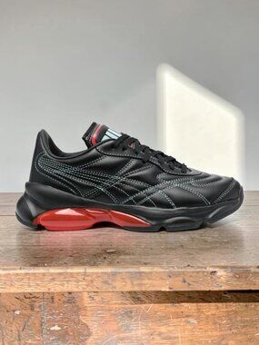 (New) Puma – Cell Dome King x Dua Lipa Sneakers (Black-Poppy Red) – Women's 8.5